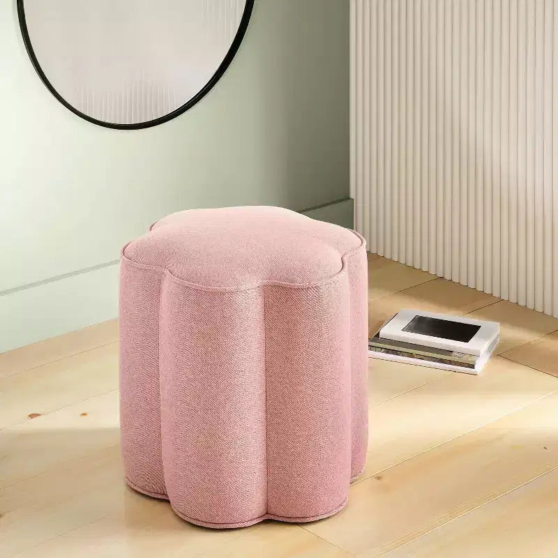 Ottoman capitonné festonné - Room Essentials