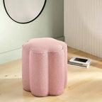 Ottoman capitonné festonné - Room Essentials