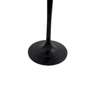 Table à manger ronde Elm Black / Antique Gold Tulip Base, 4 places