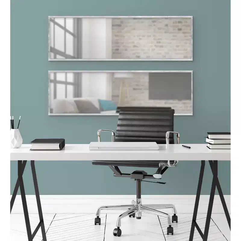 Miroir Mural Décoratif Encadré Travis 16 x 48 - Kate & Laurel All Things Decor