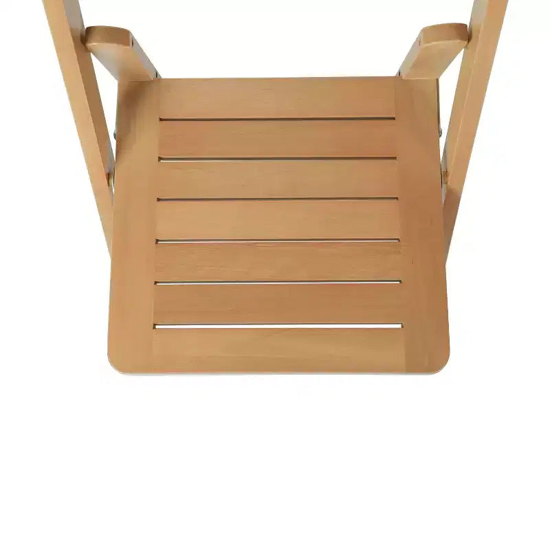 Chaise de salle à manger pliante en bois massif de qualité commerciale Flash Furniture Holden