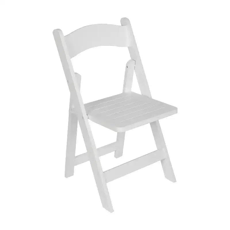Chaise de salle à manger pliante en bois massif de qualité commerciale Flash Furniture Holden