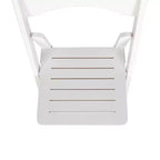 Chaise de salle à manger pliante en bois massif de qualité commerciale Flash Furniture Holden