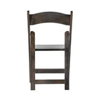 Chaise de salle à manger pliante en bois massif de qualité commerciale Flash Furniture Holden