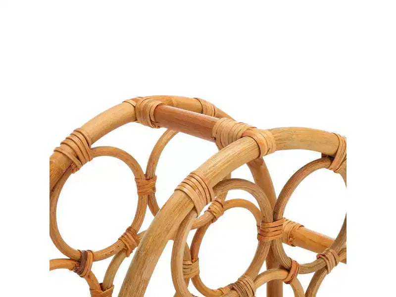 Range-bouteilles Wilda en rotin - STG1801 - Naturel - Safavieh