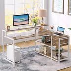 Bureau d'angle informatique Lantine L