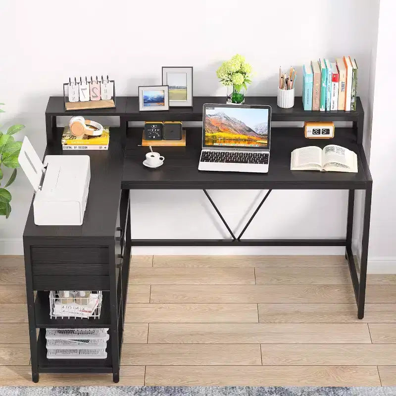 Bureau d'angle informatique Lantine L