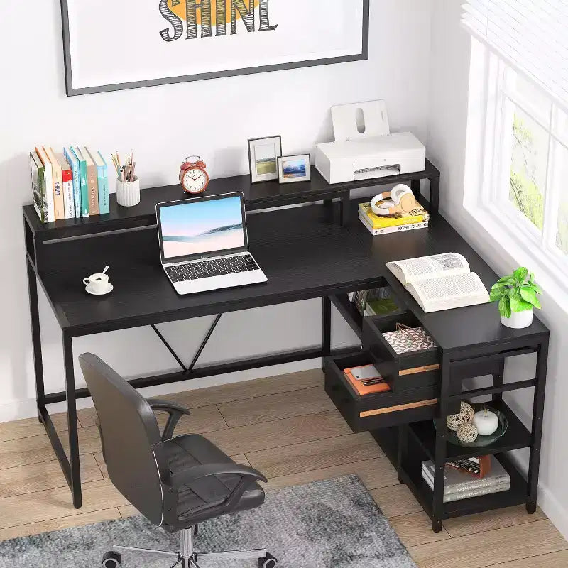 Bureau d'angle informatique Lantine L