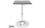 Table de bar contemporaine réglable en hauteur Modern Home Zeta 24