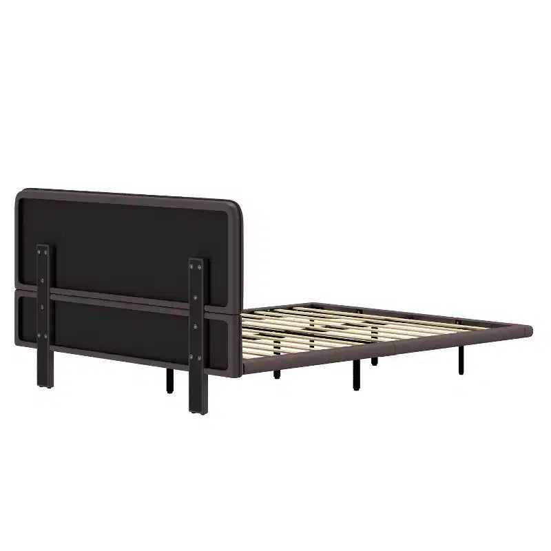 Lit flottant moderne Christopher Knight Home Korli grand format rembourré avec éclairage DEL