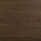 Bureau à écrire traditionnel en chêne brun, simple