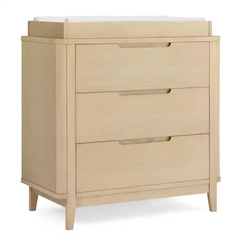Commode 3 tiroirs Delta Children Noah avec plateau à langer et tiroirs à emboîtement