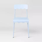 Lot de 2 chaises de salle à manger en métal ondulé - Room Essentials