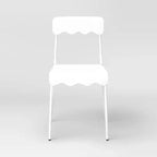 Lot de 2 chaises de salle à manger en métal ondulé - Room Essentials