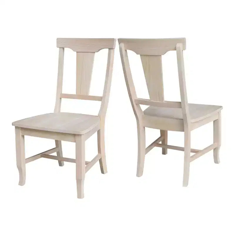 International Concepts Ensemble de 2 chaises à dossier ajouré