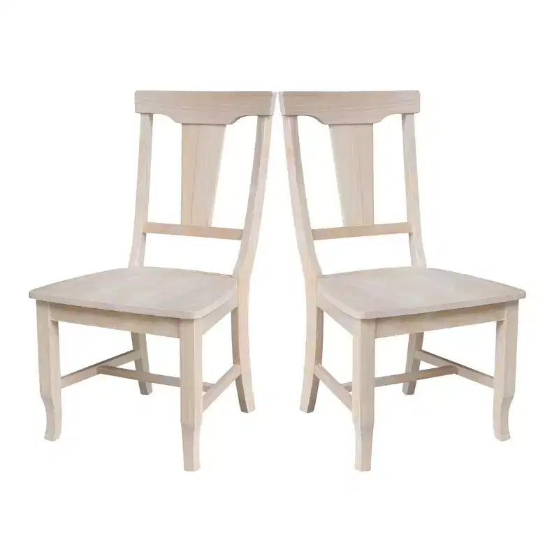 International Concepts Ensemble de 2 chaises à dossier ajouré