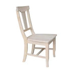 International Concepts Ensemble de 2 chaises à dossier ajouré