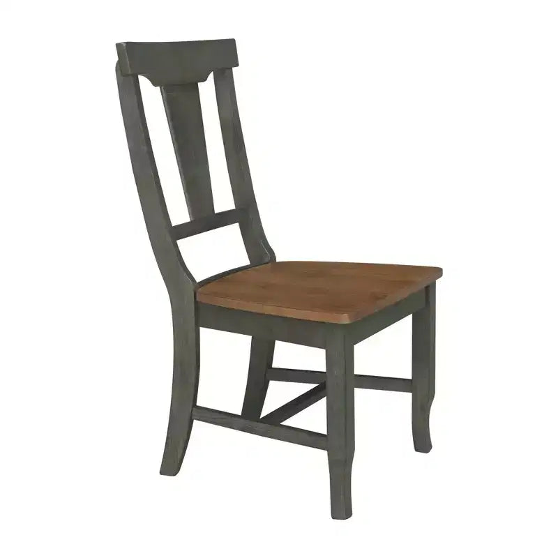 International Concepts Ensemble de 2 chaises à dossier ajouré
