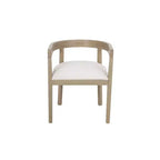 Ensemble de salle à manger 5 pièces en tissu et bois Hudson Christopher Knight Home, clair