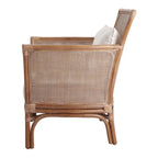 Fauteuil d'appoint en rotin Tatum