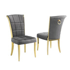 Ensemble de salle à manger rond 5 pièces Best Quality Furniture D325-SC324-7