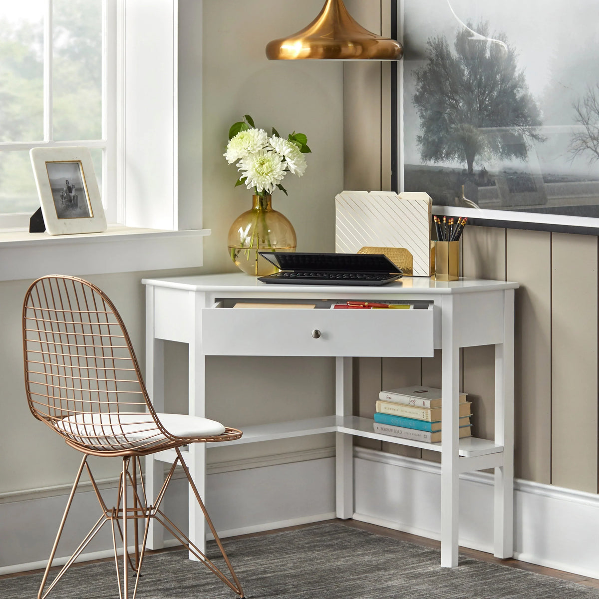 Bureau d'angle Lincoln Porch & Den